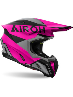 Kask enduro Airoh Twist 3 King różowy matowy