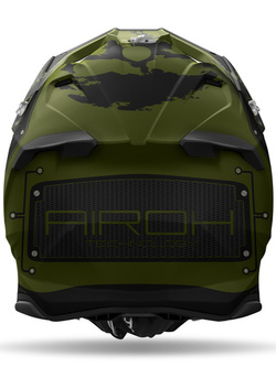 Kask enduro Airoh Twist 3 Military czano-zielony