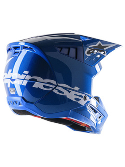 Kask enduro Alpinestars MX Supertech M5 Corp niebieski