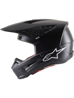 Kask enduro Alpinestars MX Supertech M5 Solid czarny