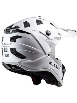 Kask enduro LS2 MX700 Subverter Evo II Solid biały