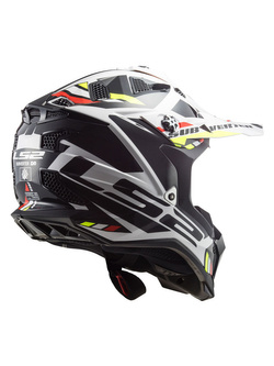 Kask enduro LS2 MX700 Subverter Evo II Stomp biało-czarny