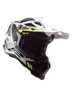 Kask enduro LS2 MX700 Subverter Evo II Stomp biało-czarny