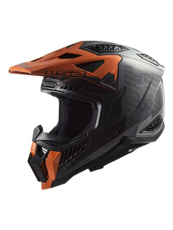 Kask enduro LS2 MX703 X-Force Victory czarno-pomarańczowy