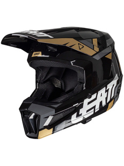 Kask enduro Leatt Moto 2.5 V25 czarno-złoty