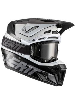 Kask enduro Leatt Moto 8.5 V22 czarno-biały