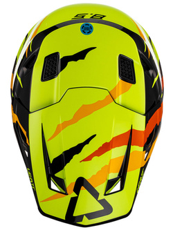 Kask enduro Leatt Moto 8.5 V23 Citrus Tiger