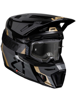 Kask enduro Leatt Moto 8.5 V25 czarno-złoty