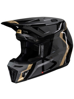 Kask enduro Leatt Moto 8.5 V25 czarno-złoty