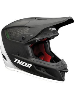 Kask enduro Thor Reflex Carbon Polar czarny