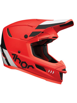 Kask enduro Thor Reflex Cube czerwono-czarny