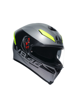 Kask integralny AGV K-5 S Apex 46 szaro-czarno-żółty