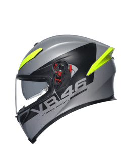 Kask integralny AGV K-5 S Apex 46 szaro-czarno-żółty