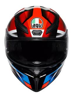 Kask integralny AGV K1 S Fastlap czarno-czerwono-niebieski