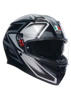 Kask integralny AGV K3 Compound czarno-szary matowy