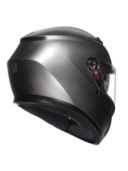 Kask integralny AGV K3 Mono Luna szary matowy