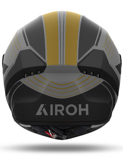 Kask integralny Airoh Connor Achieve szaro-złoty matowy