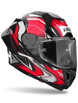 Kask integralny Airoh Gp 800 Must czarno-biało-czerwony