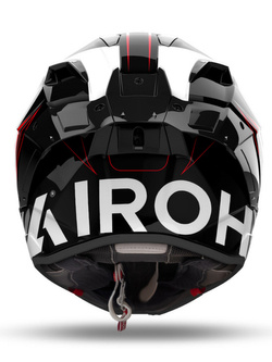 Kask integralny Airoh Gp 800 Must czarno-biało-czerwony