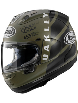 Kask integralny Arai RX-7V Evo Mvk Oakley czarno-zielony