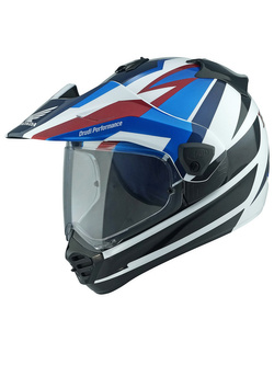 Kask integralny Arai Tour-X5 Honda Africa Twin niebieski