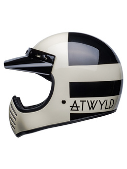 Kask integralny Bell Moto-3 Classic czarno-złoto-biały