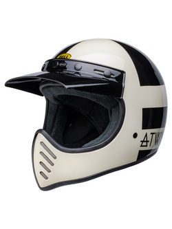 Kask integralny Bell Moto-3 Classic czarno-złoto-biały