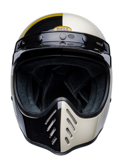 Kask integralny Bell Moto-3 Classic czarno-złoto-biały