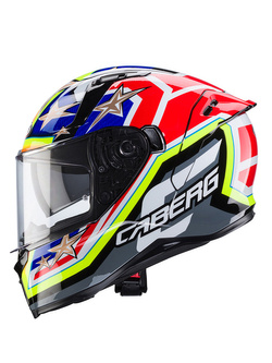 Kask integralny Caberg Avalon X Truck szaro-żółto-niebieski