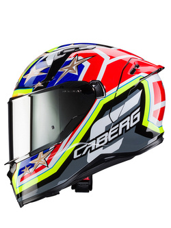 Kask integralny Caberg Avalon X Truck szaro-żółto-niebieski