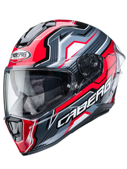 Kask integralny Caberg Drift Evo LB29 czarno-szaro-czerwony