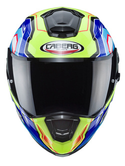 Kask integralny Caberg Drift Evo LB29 niebiesko-żółty-fluo