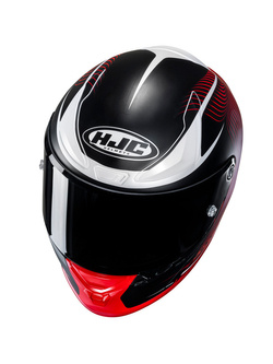 Kask integralny HJC RPHA 1 Lovis czarno-czerwony