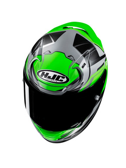 Kask integralny HJC RPHA 12 Brels zielono-szary