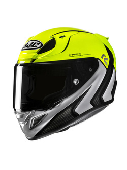 Kask integralny HJC RPHA 12 Kos żółto-szary