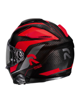 Kask integralny HJC RPHA 71 Carbon Hamil czarno-czerwony