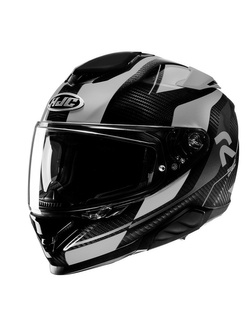 Kask integralny HJC RPHA 71 Carbon Hamil czarno-szary