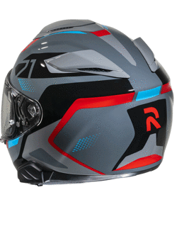 Kask integralny HJC RPHA 71 Hapel szaro-czerwono-niebieski