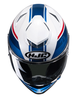 Kask integralny HJC RPHA 71 Mapos biało-niebieski