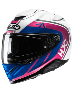 Kask integralny HJC RPHA 71 Mapos niebiesko-biało-różowy