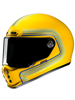 Kask integralny HJC V10 Foni żółto-szary