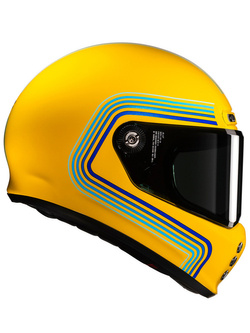 Kask integralny HJC V10 Foni żółto-szary