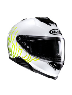 Kask integralny HJC i71 Celos biało-czarny