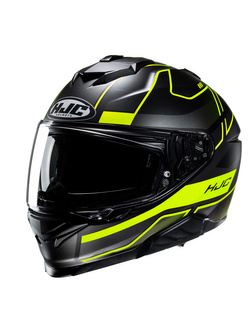 Kask integralny HJC i71 Iorix czarno-żółty