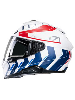 Kask integralny HJC i71 Simo biało-czerwono-niebieski