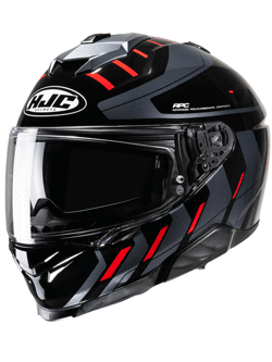 Kask integralny HJC i71 Simo czarno-czerwony