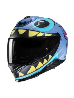 Kask integralny HJC i71 Stitch Disney niebieski