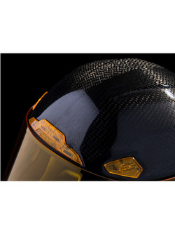 Kask integralny Icon Airframe Pro Carbon żółty