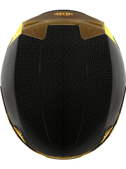 Kask integralny Icon Airframe Pro Carbon żółty