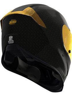 Kask integralny Icon Airframe Pro Carbon żółty